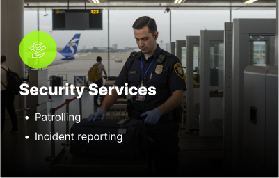 Airport facility inspection and audit mobile app for checklist verification and compliance monitoring