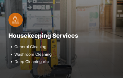 Airport housekeeping and service management mobile application for cleaning schedules and facility operations